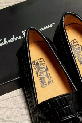 Salvatore Ferragamo Business Casual Men Shoes--067